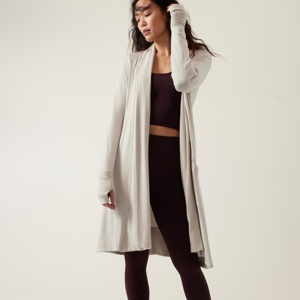 Athleta cardigan size large.